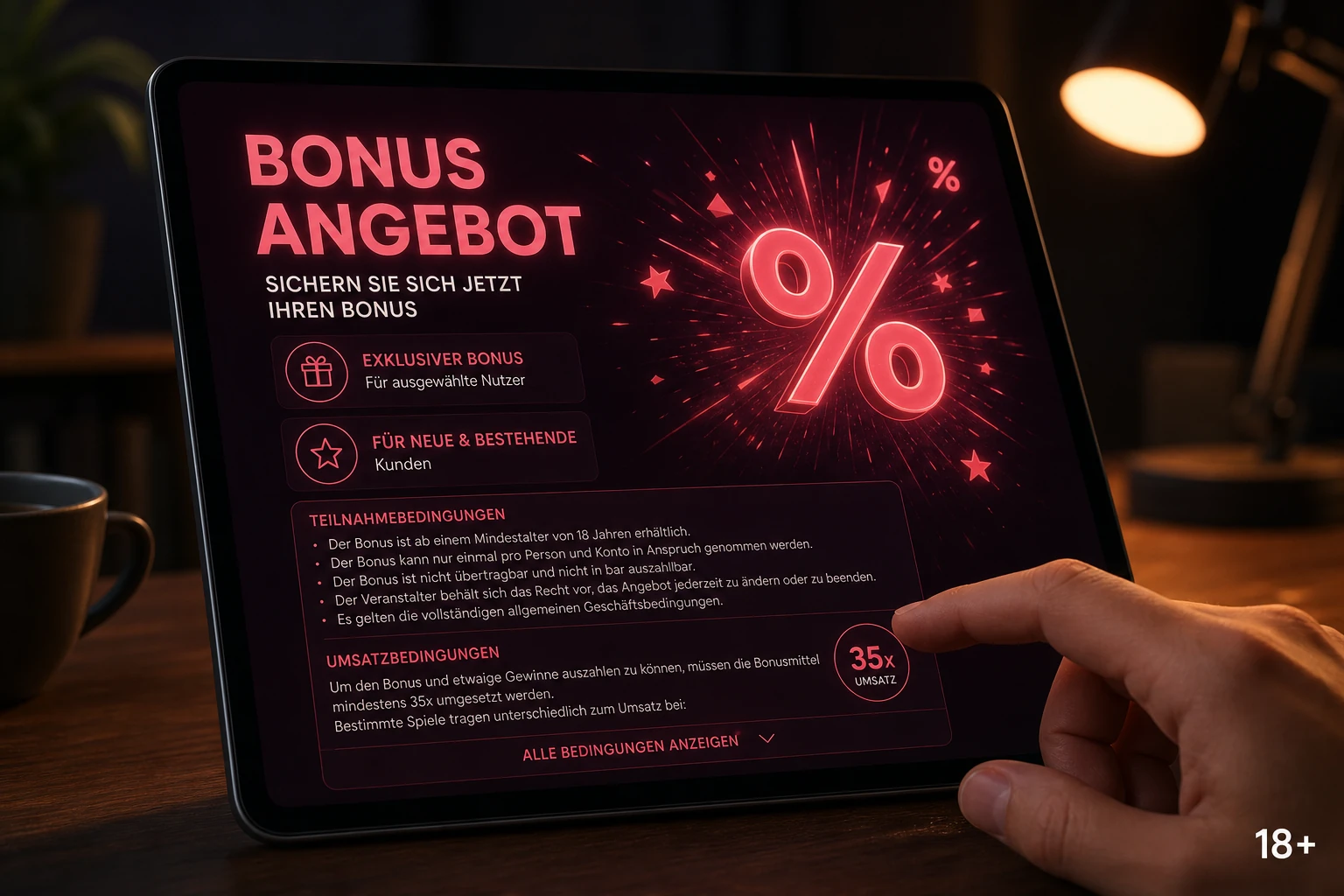 Bonusangebote bei 1gocasino realistisch einordnen